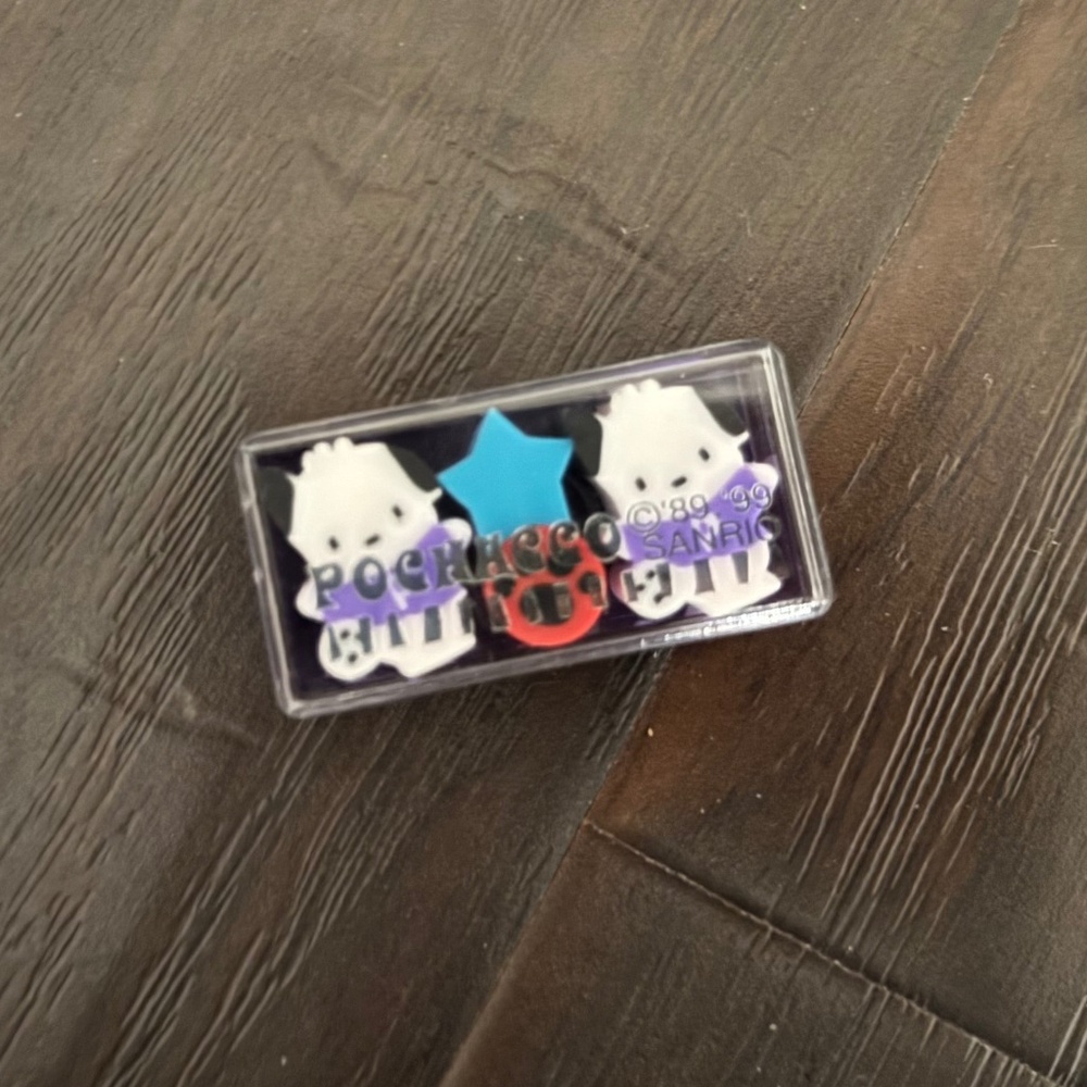 Vintage Sanrio Pochaco Eraser pack